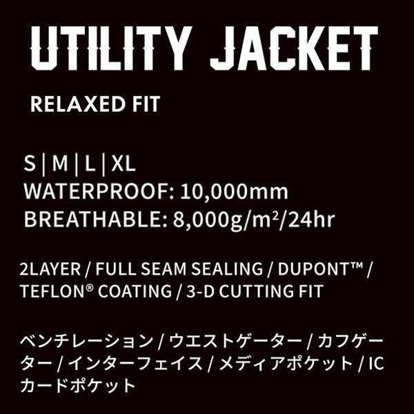 スノーボード ウェア 24-25 AA HARDWEAR ダブルエーハードウェア UTILITY JACKET ユーティリティジャケット 24-25-JK-AA | AA | 03