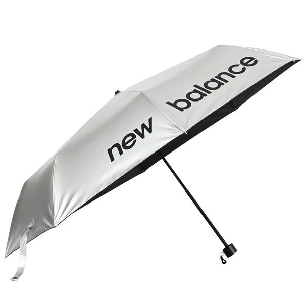 New balance ニューバランス 正規品 晴雨兼用 パラソル 全天候 UVカット アンブレラ 折り畳み 銀傘 日傘 雨傘 ACWVBPY シルバー SL | New Balance | 01