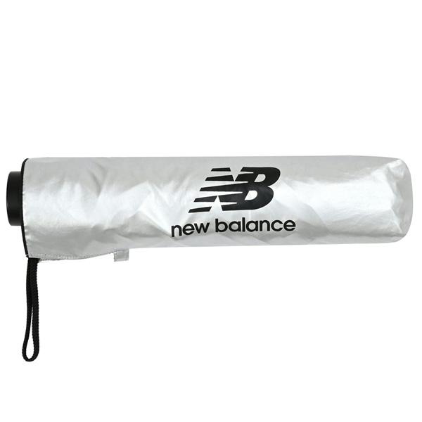 New balance ニューバランス 正規品 晴雨兼用 パラソル 全天候 UVカット アンブレラ 折り畳み 銀傘 日傘 雨傘 ACWVBPY シルバー SL | New Balance | 06
