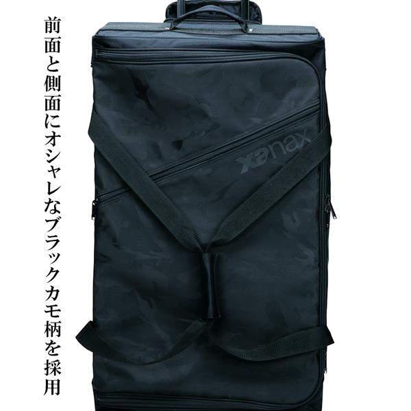 ザナックス xanax キャスターバッグ PRO仕様 消音 プロテクト 丈夫 潰れない ホイール付き 遠征 合宿 移動 旅行 BAG82 容量：約84L | ザナックス | 03