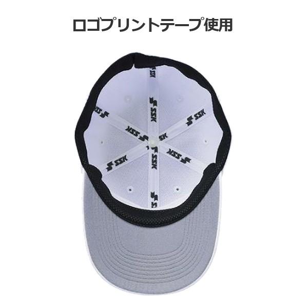 野球 帽子 一般 学生エスエスケイ SSK 丸型6方型ベースボールキャップ 取寄せ品｜move｜02