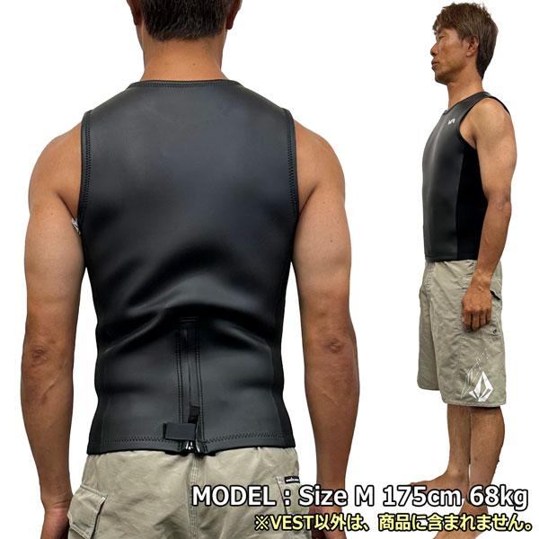 タッパー ベスト RVCA ルーカ 23 BALANCE SMOOTHIE VEST 2mm ラバー 
