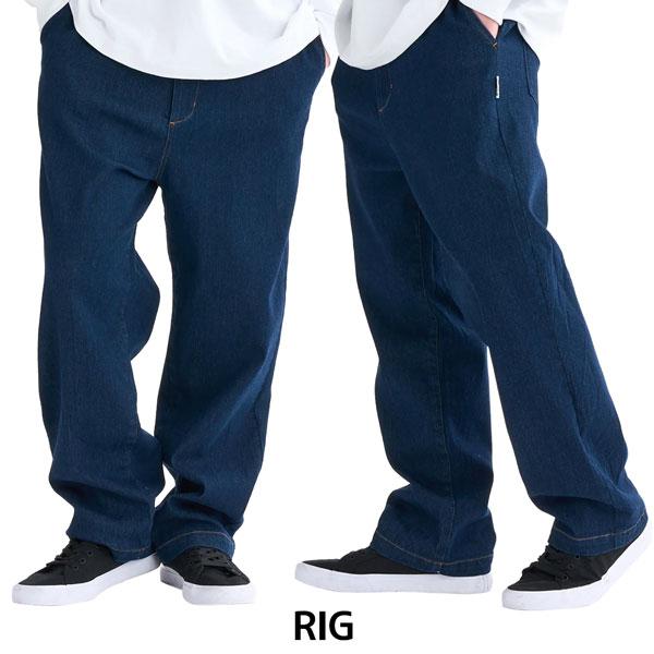 エレメント パンツ ELEMENT SHOD PANTS STD DENIM デニムパンツ ワイドシルエット BF022700 | ELEMENT | 05