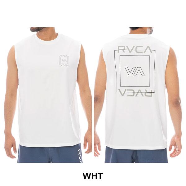 ルーカ ラッシュガード メンズ RVCA ILL ESCAPE SQUARE SFTT サーフタンクトップ ノースリーブ 水陸両用 UVプロテクト UPF50 25SS BF041879 メール便配送 | RVCA | 06