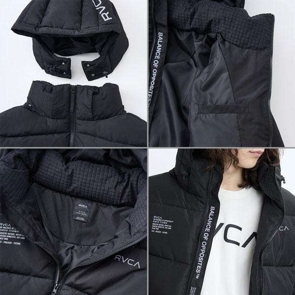 RVCA（ルーカ） ジャケット RVCA BACK PRINT PUFFER JK バックプリント 