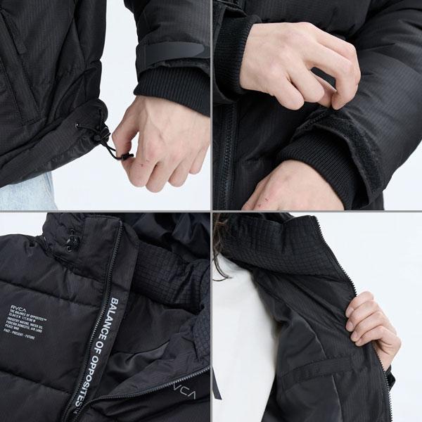 RVCA（ルーカ） ジャケット RVCA BACK PRINT PUFFER JK バックプリント 