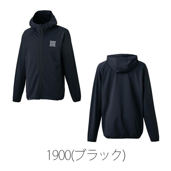 ゼット ビームスデザイン 野球 ZETT BEAMSデザイン ストレッチパーカー ピステジャケット 限定品 | ゼット | 04