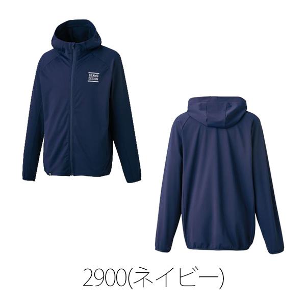 ゼット ビームスデザイン 野球 ZETT BEAMSデザイン ストレッチパーカー ピステジャケット 限定品 | ゼット | 05