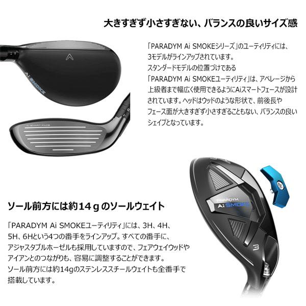 Callaway キャロウエイ パラダイム Ai SMOKE ユーティリティ NS PRO 