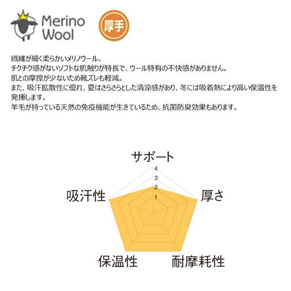 キャラバンソックス メリノウール_パイルソックス メール便配送 | キャラバン | 11