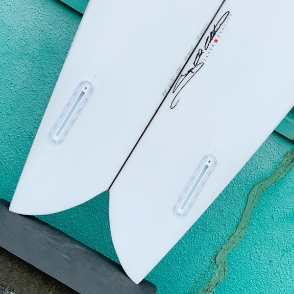 クリステンソン フィッシュ Christenson FISH 5'4” CLEAR Wet Sanded