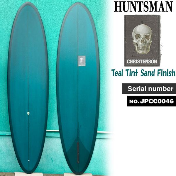 クリステンソン　ハンツマン　ミッドレングスサーフボード7.6 クリステンソン ハンツマン Christenson Hunts Man 7'2” Teal