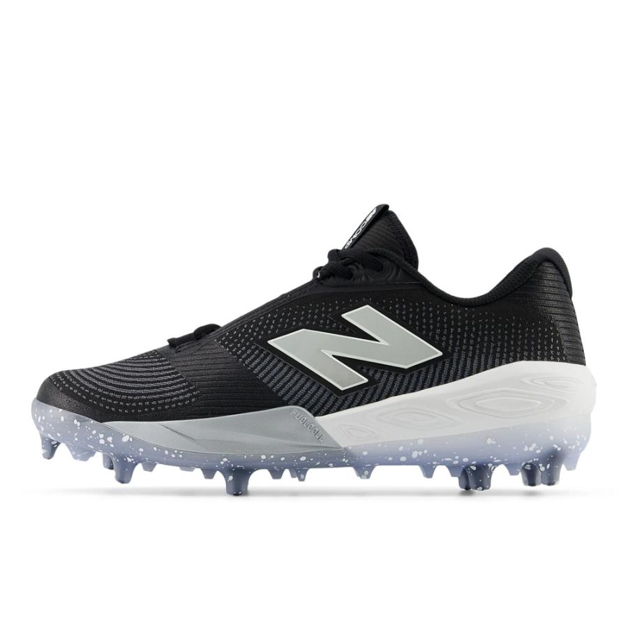 値下げ ニューバランス 野球 ブロックスパイク 軽量 New Balance Composite V4 コンポジット 幅2E相当 ブラック P革加工不可 | New Balance