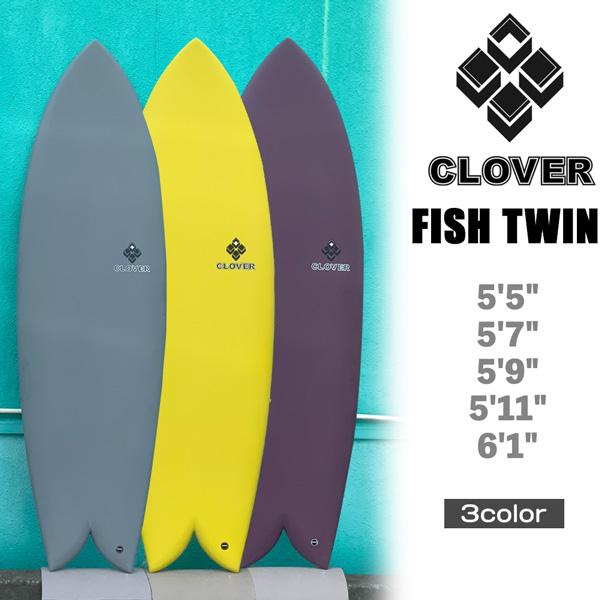クローバー フィッシュ CLOVER SURFBOARDS FISH TWIN FCS2 FIN BOX 対応フィン付き サーフボード ツインフィン EPS エポキシ ツインフィッシュ | ブランド登録なし | 06