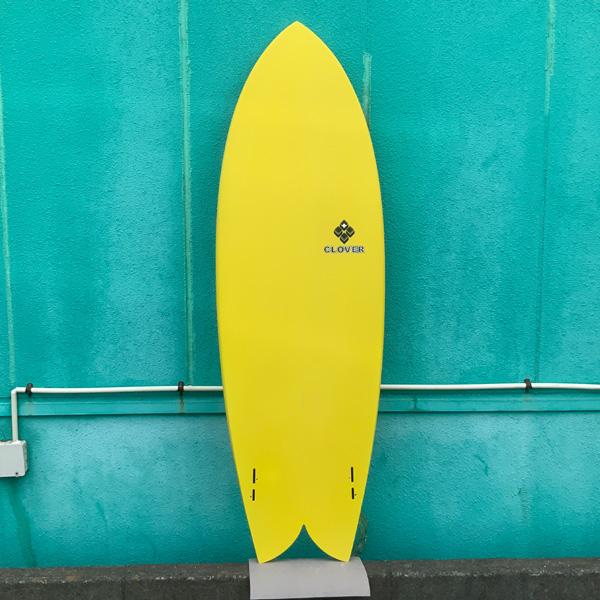 クローバー フィッシュ CLOVER SURFBOARDS FISH TWIN FCS2 FIN BOX 対応フィン付き サーフボード ツインフィン EPS エポキシ ツインフィッシュ | ブランド登録なし | 12