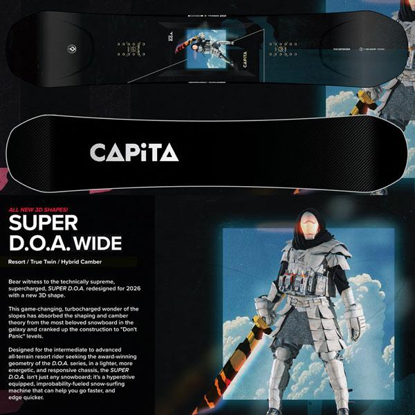 CAPiTA 25-26 キャピタ スーパーディーオーエーワイド CAPiTA SUPER
