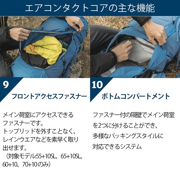 deuter（ドイター） エアコンタクトコア 55+10 SL 1214(グローブ