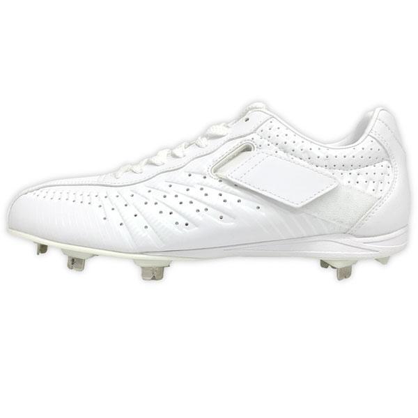 野球 スパイク 高校野球対応 デサント DESCENTE コウノエベルトスパイク2 白スパ 合成皮革 | DESCENTE | 02