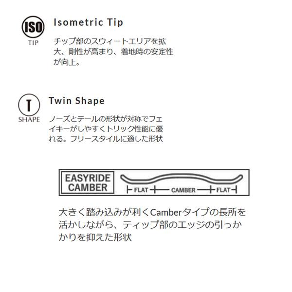 25-26 ヨネックス デクリック YONEX DECLIC スノーボード 板 25-26-BO-YNX | YONEX | 12