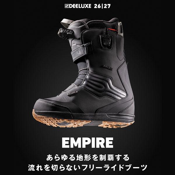 DEELUXE EMPIRE ディーラックス エンパイア　CTF 27.5 新品 DEELUXE（ディーラックス） 26-27 DEELUXE EMPIRE CTF スノーボード
