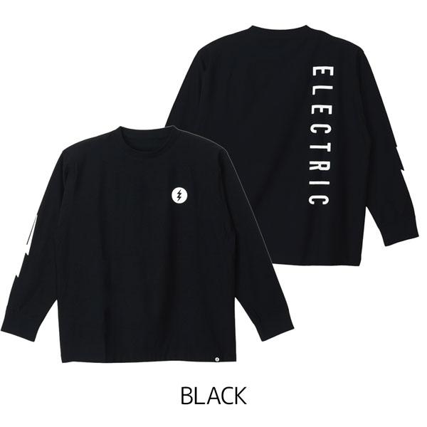 エレクトリック 長袖Tシャツ ELECTRIC VERTICAL LOGO DRY L/S TEE バーチカルロゴドライ ロンTee UVカット 防蚊加工 吸水速乾 接触冷感 25SS | ELECTRIC | 06