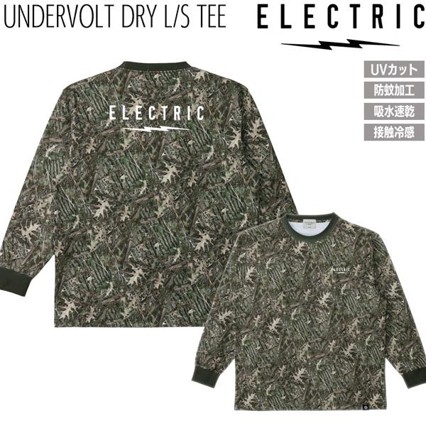 エレクトリック 長袖Tシャツ ELECTRIC UNDERVOLT DRY L/S TEE アンダーボルト ドライ UVカット 防蚊加工 吸水速乾 接触冷感 E26ST34C 26SS | ELECTRIC | 02