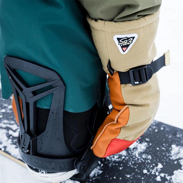 25-26 エビス オジーミット EBS OZZY MITT スキー スノーボード 手袋 25-26-GR-EBS_21