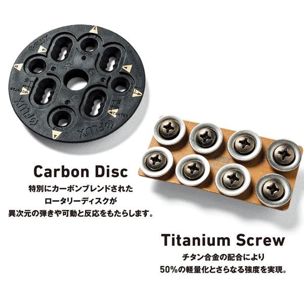 FLUX CV Mサイズ カーボンベースプレート換装品 FLUX CV Mサイズ カーボンベースプレート換装品