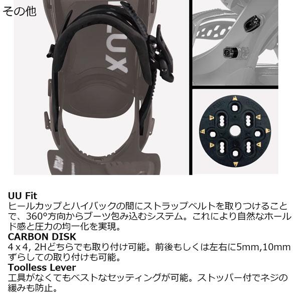 FLUX CV スノーボード ビンディング ブラック FLUX BINDINGS 予約 25-26 フラックス シーブイエムエフ05 CV MF