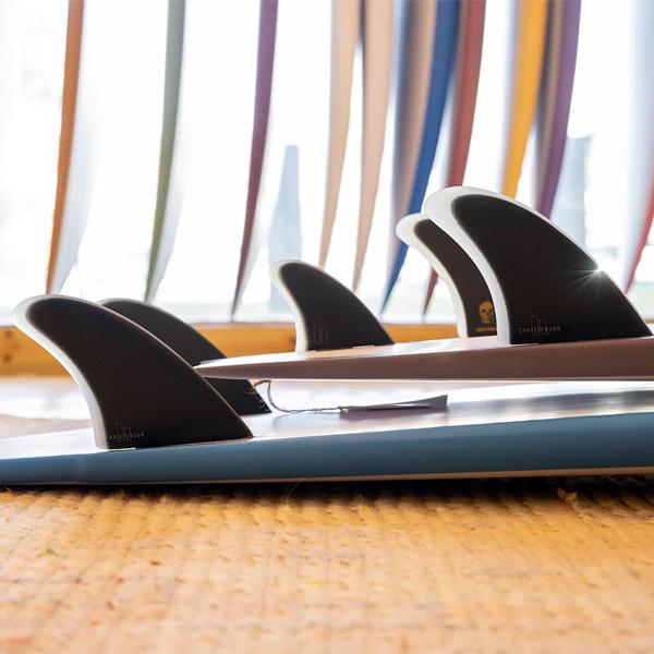 エフシーエス FCS2 FCS II CHRISTENSON TWIN+1 PG M-L BLACK RETAIL FINS 3枚 ツインスタビ クリステンソン サーフィン | FCS | 07