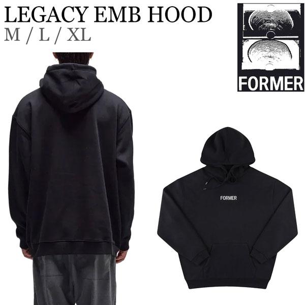 フォーマー パーカー FORMER LEGACY EMB HOOD BLACK FFL-26102 | ブランド登録なし | 04