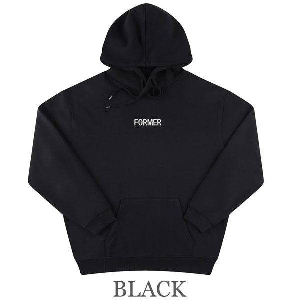 フォーマー パーカー FORMER LEGACY EMB HOOD BLACK FFL-26102 | ブランド登録なし | 05