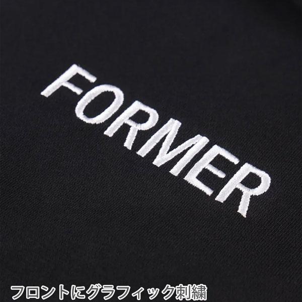 フォーマー パーカー FORMER LEGACY EMB HOOD BLACK FFL-26102 | ブランド登録なし | 08