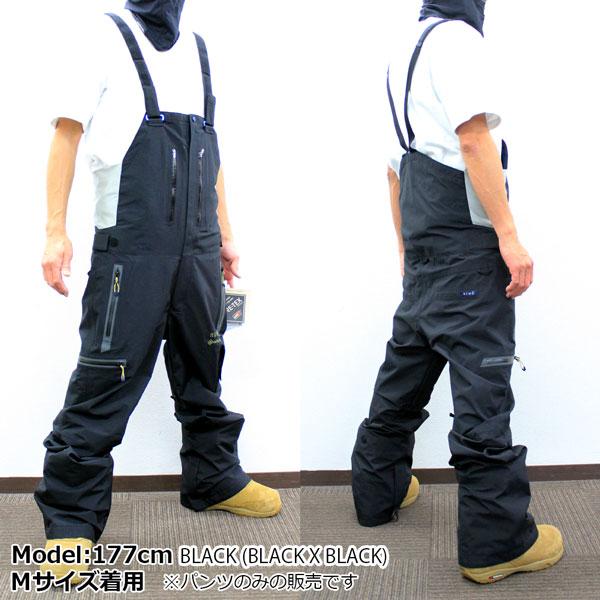 REW THE KAMIKAZE ビブパンツ ブラック Mサイズ