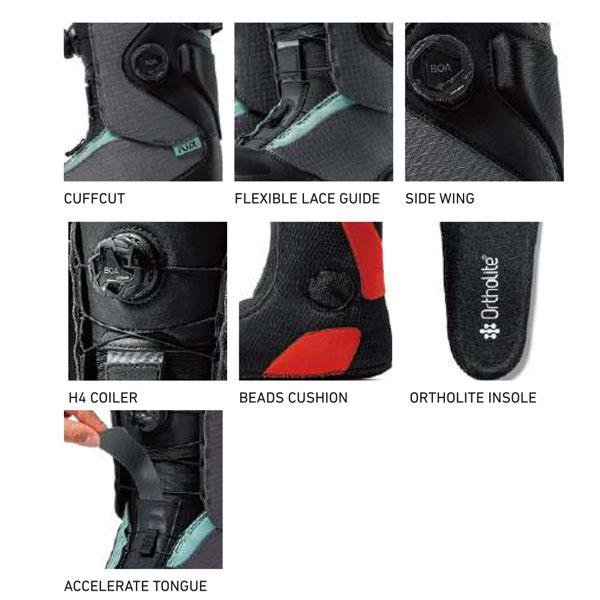 25-26 フラックス ティービーボア FLUX TB BOA スノーボード 靴 スノーボード 靴 | FLUX（PORTER） | 10