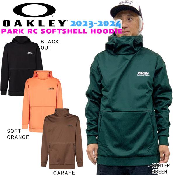 予約 スノーボード ウエア 2324 OAKLEY オークリー PARK RC SOFTSHELL HOODIE パークRCソフトシェルフー