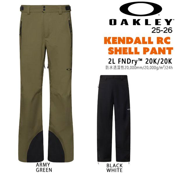 25-26 オークリー ケンダルパンツ OAKLEY KENDALL RC SHELL PANT スノーボード ウエア パンツ 25-26-PT-OAK | OAKLEY | 03