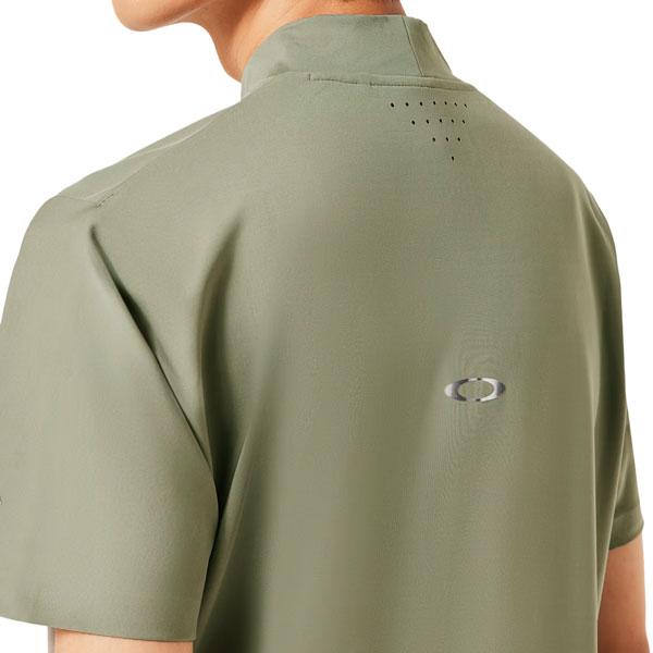 オークリー ショートスリーブ モックシャツ OAKLEY SKULL SYNCHRONISM 半袖 モックシャツ 4.0 ゴルフ ウェア GOLF | OAKLEY | 14