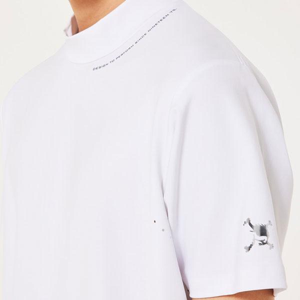 オークリー ショートスリーブ モックシャツ OAKLEY SKULL SYNCHRONISM 半袖 モックシャツ 4.0 ゴルフ ウェア GOLF | OAKLEY | 10