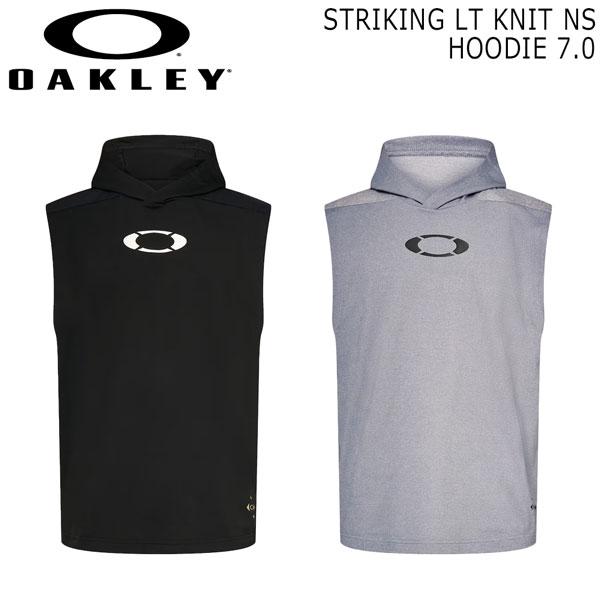 オークリー ノースリーブパーカー OAKLEY STRIKING LT ノースリーブ ニット フーディー 7.0 パーカー ベースボール ウェア 野球 | OAKLEY