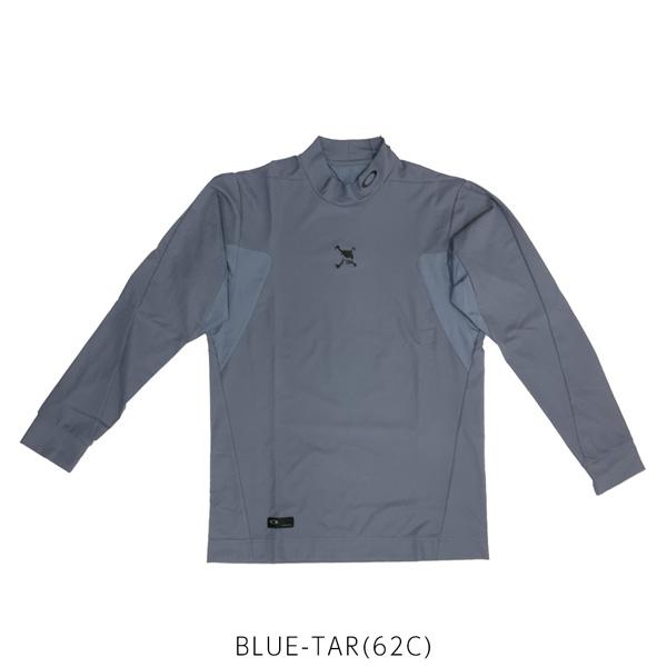 オークリー ゴルフウェア 長袖 モックシャツ SKULL THICKNESS LS MOCK メンズ 吸汗速乾 FOA408240 メール便配送 | OAKLEY | 08