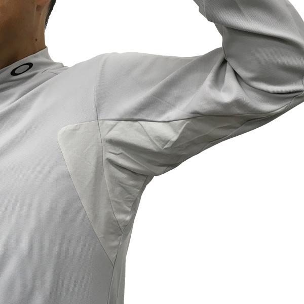 オークリー ゴルフウェア 長袖 モックシャツ SKULL THICKNESS LS MOCK メンズ 吸汗速乾 FOA408240 メール便配送 | OAKLEY | 10