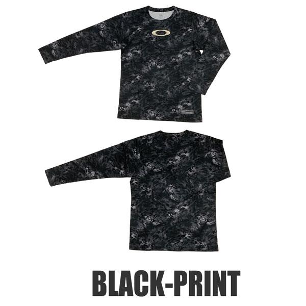 オークリー ベースボール ウェア OAKLEY STRIKING QD GRAPHIC 長袖 プラクティスシャツ 8.0 野球 ウェア メール便配送 | OAKLEY | 06