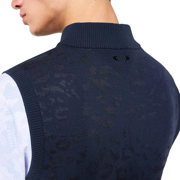 爆買 オークリー ゴルフ ウェア OAKLEY SKULL SPOTTED JACQUARD ハーフジップ ベスト GOLF | OAKLEY | 13