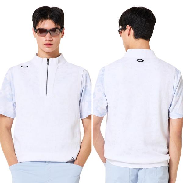 爆買 オークリー ゴルフ ウェア OAKLEY SKULL SPOTTED JACQUARD ハーフジップ ベスト GOLF | OAKLEY | 12