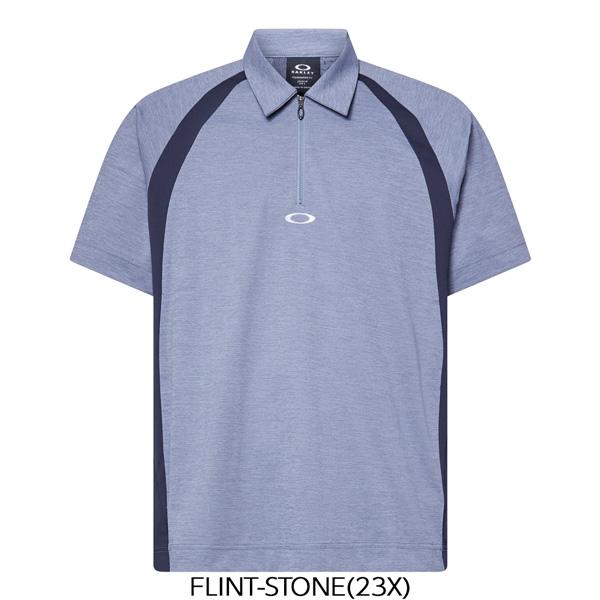 爆買 オークリー ゴルフ ウェア OAKLEY O-SYNC PACK O-SHAPE ジップ 半袖 ポロシャツ 2.0 GOLF メール便配送 | OAKLEY | 04