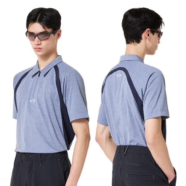 爆買 オークリー ゴルフ ウェア OAKLEY O-SYNC PACK O-SHAPE ジップ 半袖 ポロシャツ 2.0 GOLF メール便配送 | OAKLEY | 09