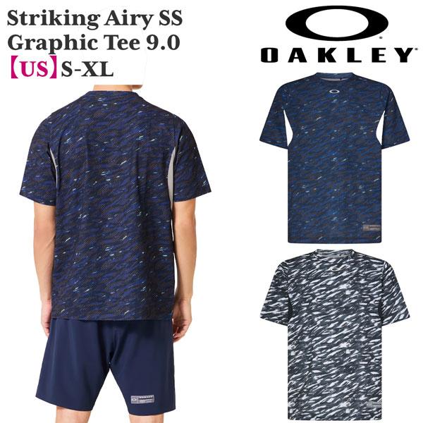 オークリー 野球ウェア OAKLEY STRIKING AIRY 半袖 グラフィック Tシャツ TEE 9.0 ベースボールウェア メール便配送 | OAKLEY | 03