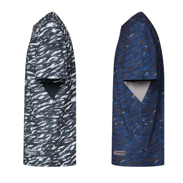 オークリー 野球ウェア OAKLEY STRIKING AIRY 半袖 グラフィック Tシャツ TEE 9.0 ベースボールウェア メール便配送 | OAKLEY | 08