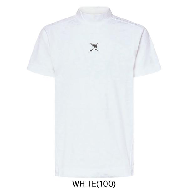 オークリー ゴルフ ウェア OAKLEY SKULL SPOTTED JACQUARD 半袖 モックネック シャツ GOLF メール便配送 | OAKLEY | 07